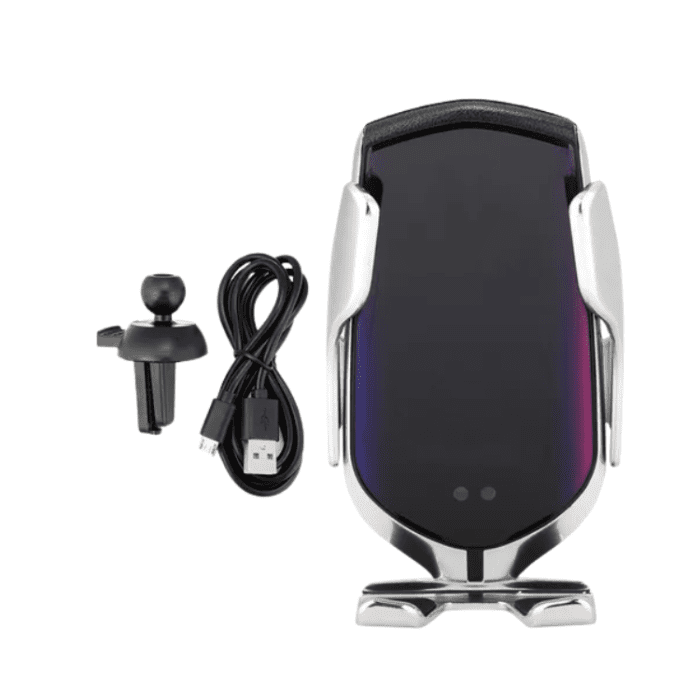 Cargador Inalámbrico p/ Auto Con Sensor Ajustable - Imagen 2